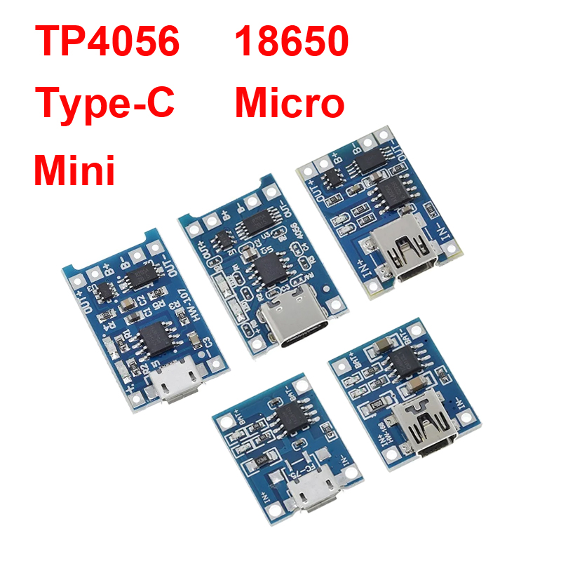 Tp4056 Module - 1/5PCS 5V 1A Micro/Type-c/Mini 18650 TP4056