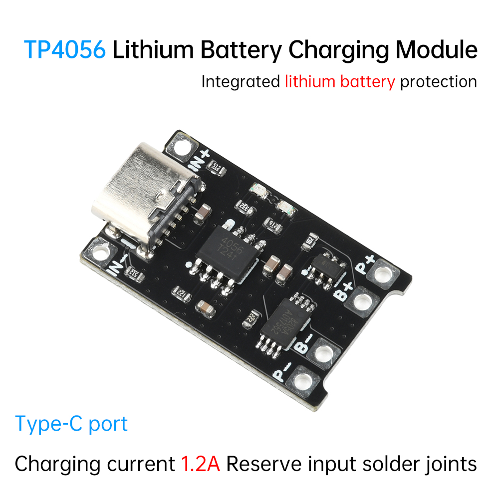 5pcs Type C DC 4-8V TP4056 Li- - đánh giá và giá Li Ion Charger Module