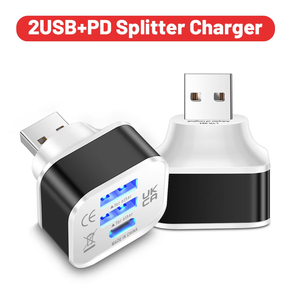 3-Port New 2.0 2USB+Type-c Cha - đánh giá và giá Ipex Connector