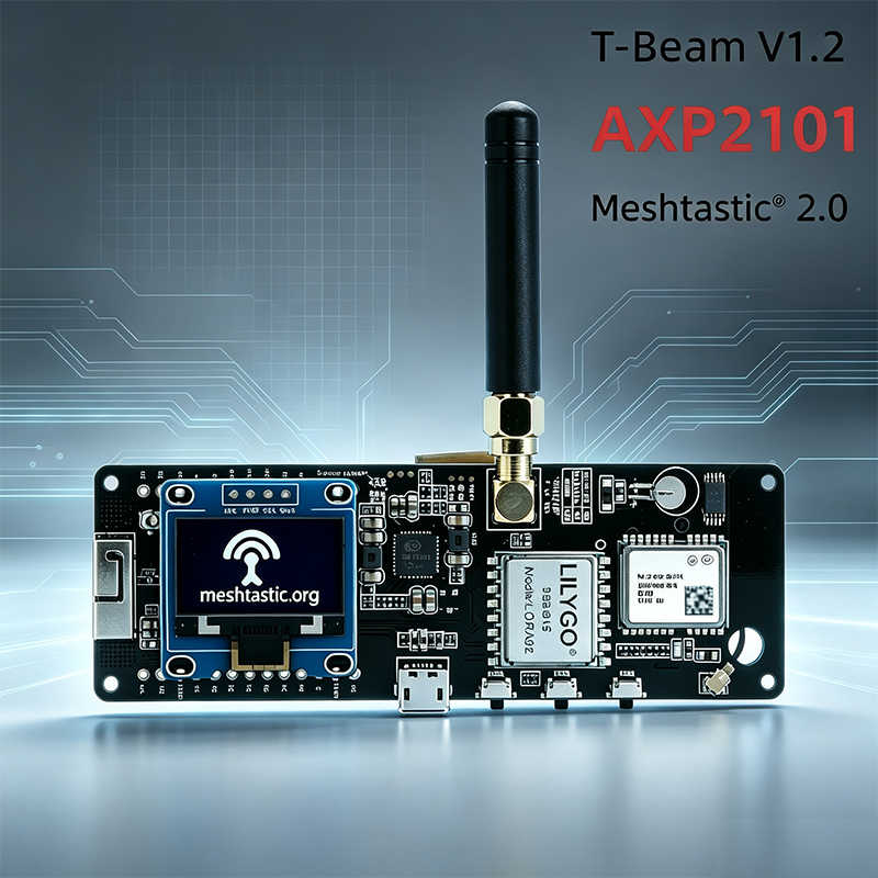 LILYGO TTGO Meshtastic T-Beam  - đánh giá và giá Esp32 Battery Holder Lipo