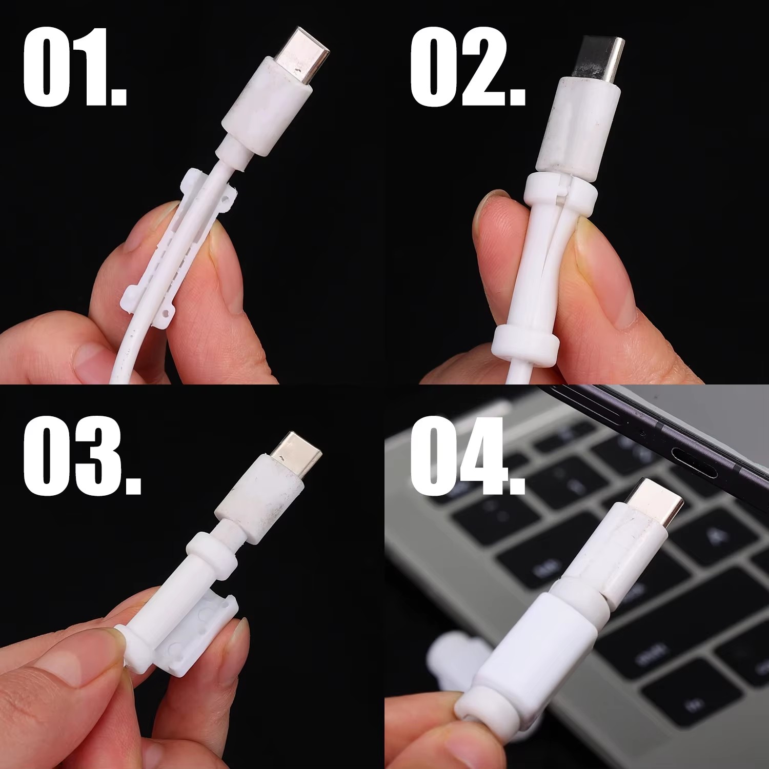 Anti Break Cable Protector Sof - đánh giá và giá Micro Usb Cable