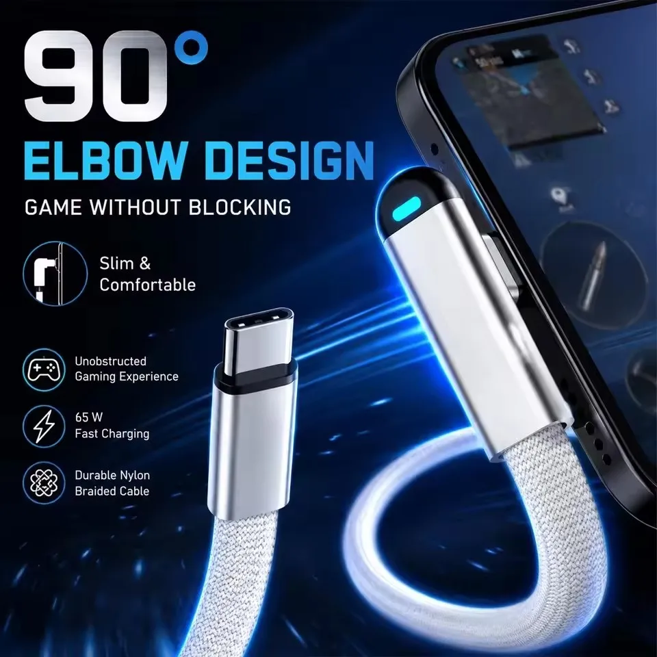 PD 65W Type C To Type C Cable  - đánh giá và giá Usb C Cable