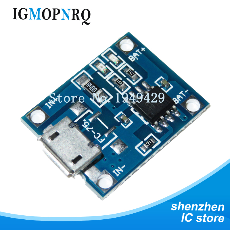 Micro USB 5V 1A 18650 TP4056 m - đánh giá và giá Tp4056 Module