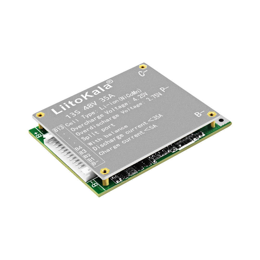liitokala BMS 13S 35A 48V Li-i - đánh giá và giá Li Ion Charger Module